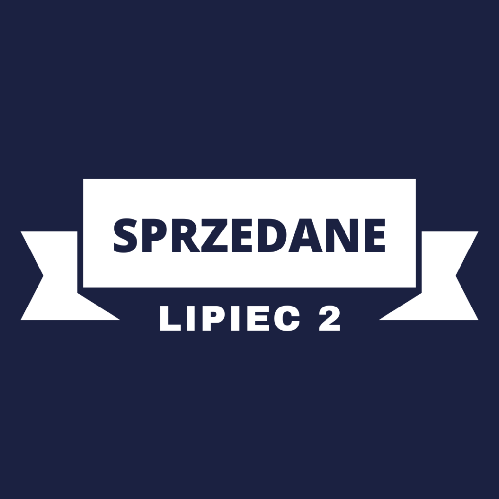 #SPRZEDANE Lipiec 2