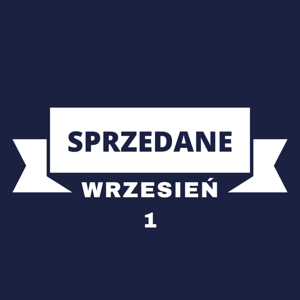 #SPRZEDANE Wrzesień 1