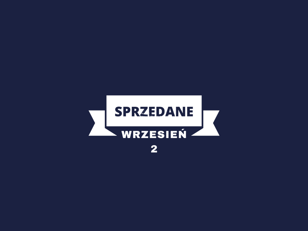 #SPRZEDANE Wrzesień 2