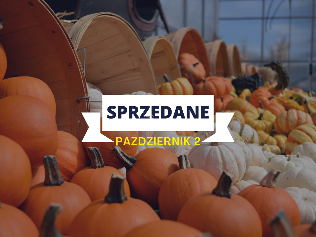 #SPRZEDANE Październik 2