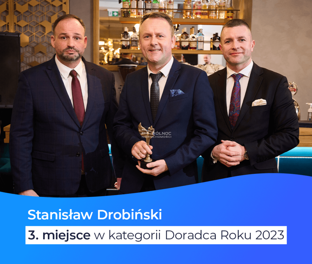 3. miejsce – Stanisław Drobiński w kategorii Doradca Roku 2023
