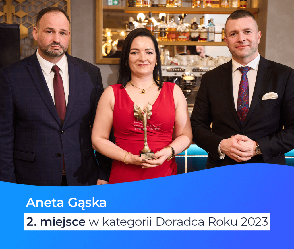 2. miejsce – Aneta Gąska w kategorii Doradca Roku 2023