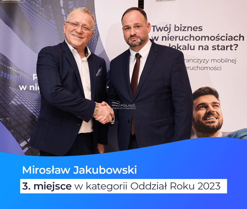 3. miejsce – Północ Nieruchomości Końskie w kategorii Oddział Roku 2023
