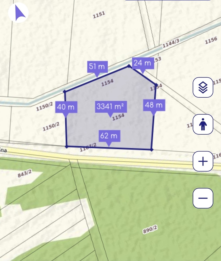 Działka – Kuźnica Grodziska