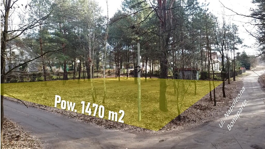Działka – Warszawa, Wawer, ul. Napoleona Bonaparte