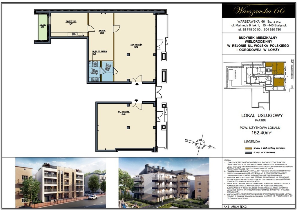 Lokal – Łomża, Ogrodowa