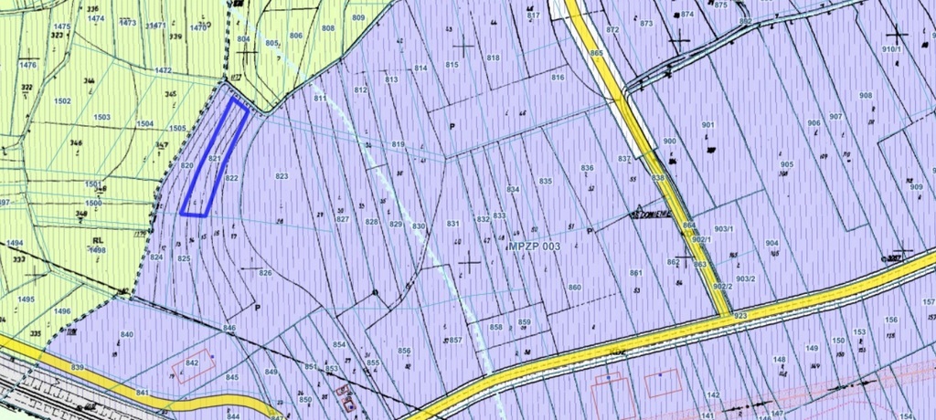 Działka – Cikowice