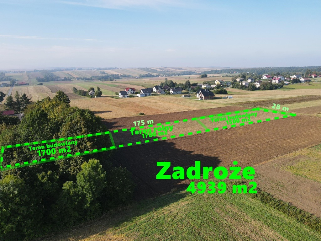 Działka – Zadroże