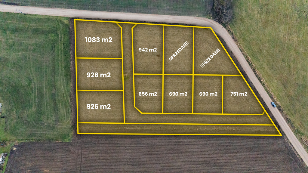 Działka – Stare Kupiski, ul. Świerkowa