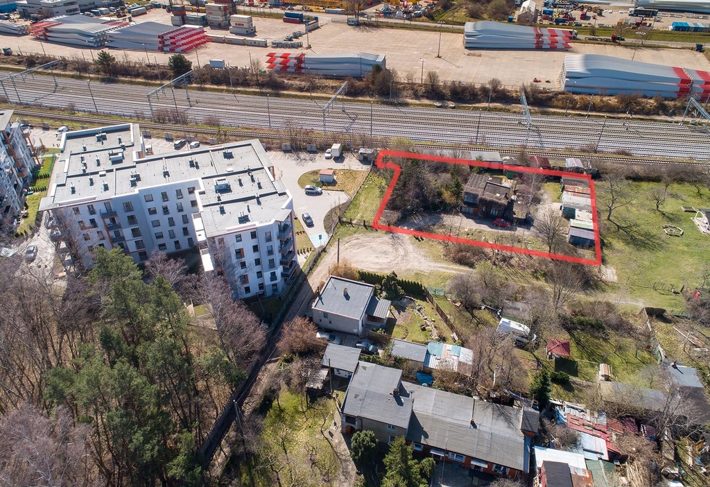 Działka – Gdynia, Pogórze, ul. adm. J. Unruga