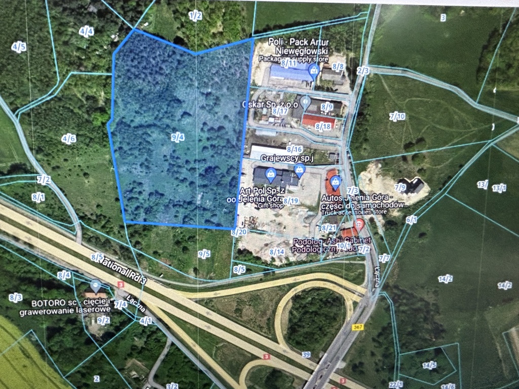 Działka – Jelenia Góra, ul. Łączna