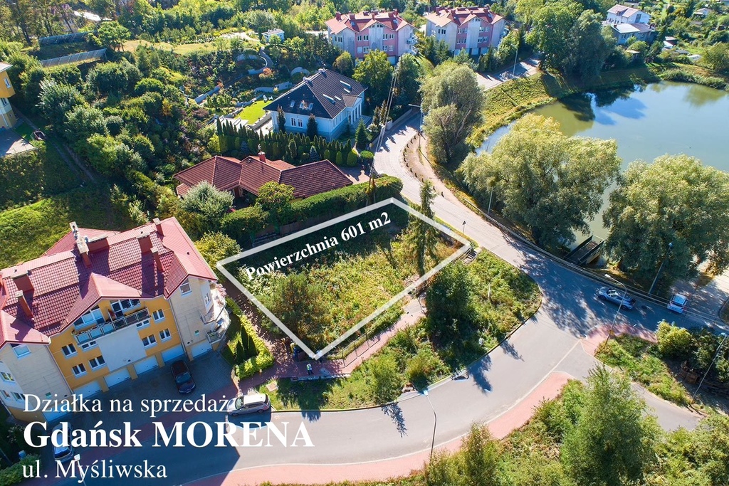 Działka – Gdańsk, Morena, Myśliwska