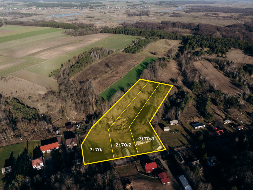 Działka – Pniewo, Łomżyńska