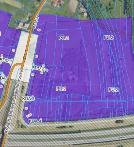Działka – Sędziszów Małopolski, ul. Króla Kazimierza Jagiellończyka