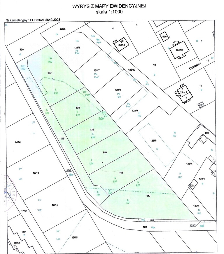 Działka – Milanówek, ul. Warszawska