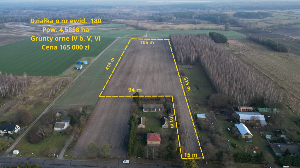 Działka – Wola Wereszczyńska