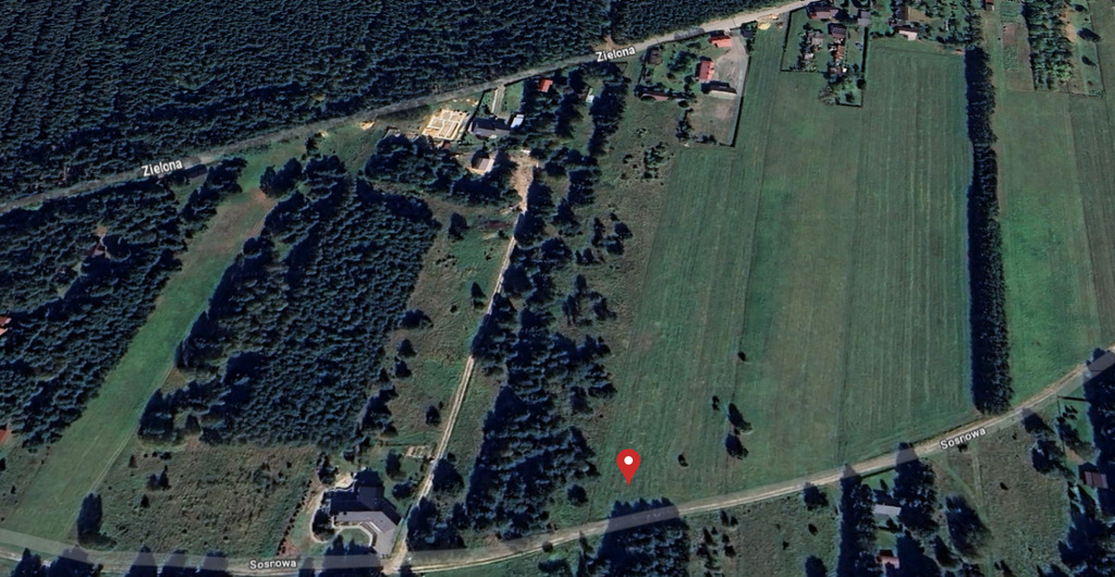 Działka – Śmiertny Dąb, ul. Sosnowa