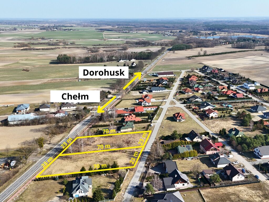 Działka – Kamień, ul. Malinowa