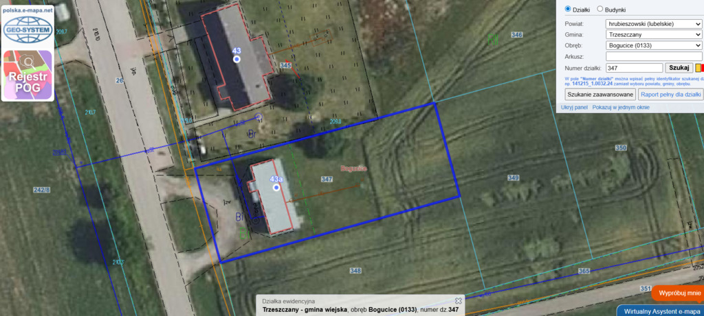 Działka – Bogucice